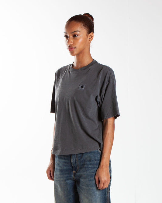 Carhartt WIP W' S/S Nelson T-Shirt Black Garment Dyed
