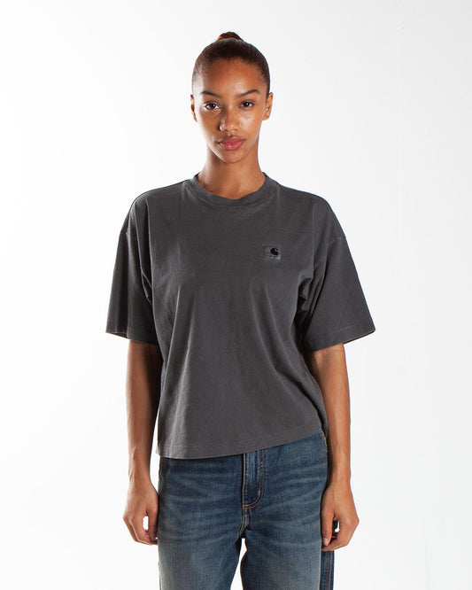 Carhartt WIP W' S/S Nelson T-Shirt Black Garment Dyed