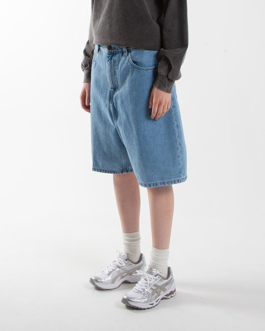 Carhartt WIP W' Brandon Short  Blue Stone Bleached