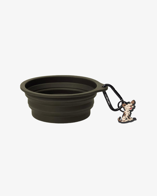 Carhartt WIP Wild Dog Foldable Bowl Silicone Olive/Wax