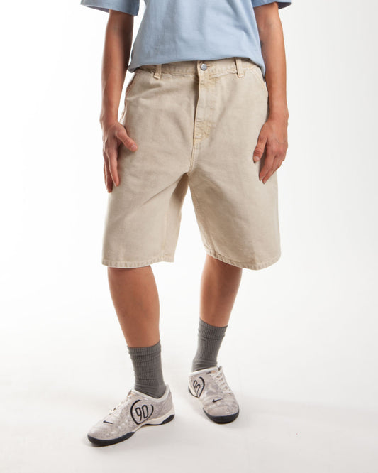 Carhartt WIP W' Brandon Single Knee Short - Dusty H Brown/Chalk Wash