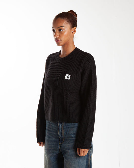 Carhatt WIP W' Mira Sweater Black
