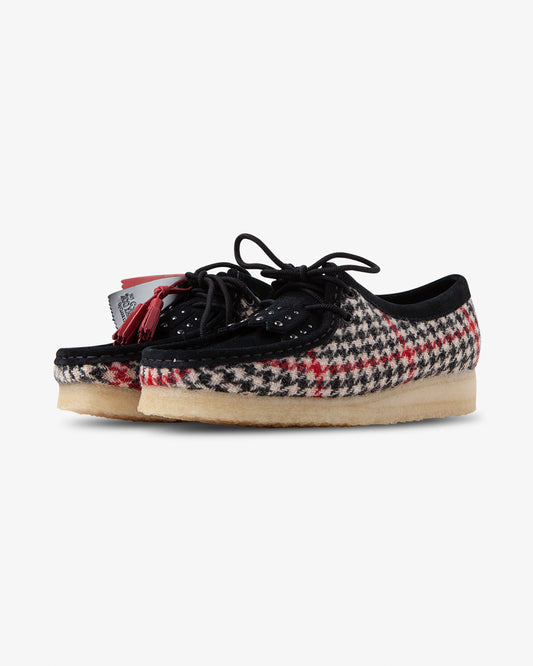 Clarks Originals Wallabee Black/Tweed Combi