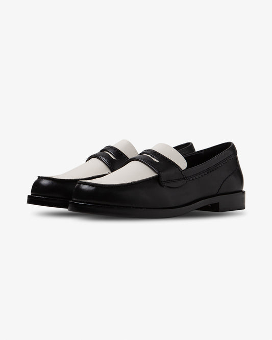 Clarks Straven Edge Black Combination Leather