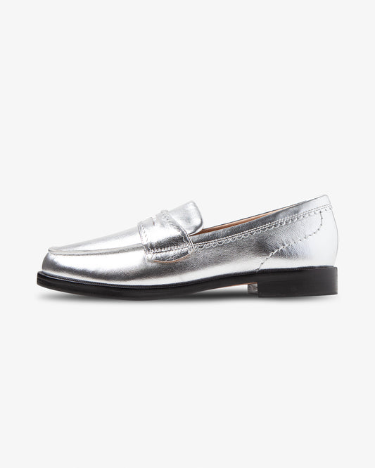 Clarks Straven Edge Silver Leather