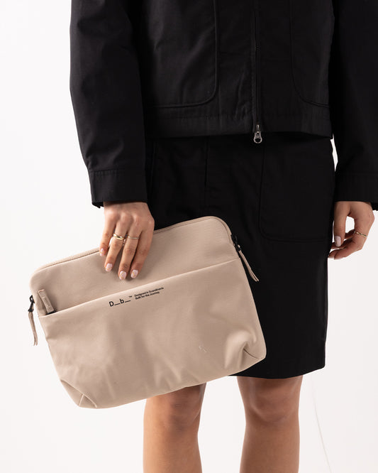 DB Journey Ramverk Laptop sleeve 14 Fogbow Beige