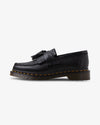 Dr. Martens Adrian Black Virginia Loafer Black, leather shoe, side view