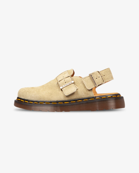 Maha - Dr. Martens Jorge Slingback Sage Green Desert Oasis Suede