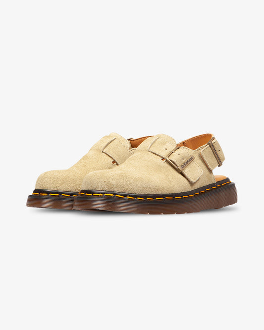 Maha - Dr. Martens Jorge Slingback Sage Green Desert Oasis Suede