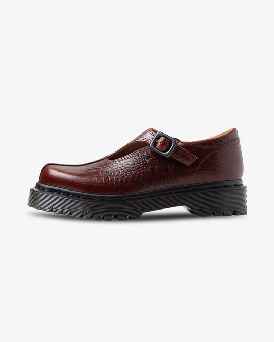 Dr. Martens Rejena Mary Jane Brown Croc