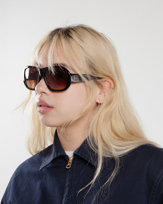 Flatlist Ford Solid Black/Brown Gradient Lens