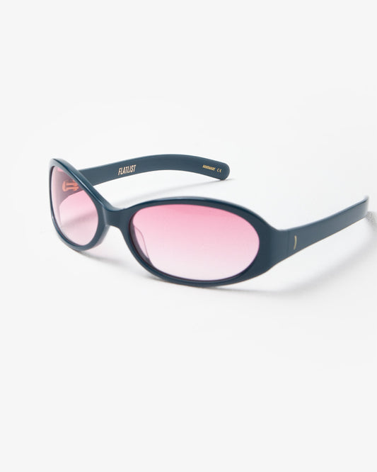 Flatlist Opel Solid Blue Ink / Pink gradient Lens