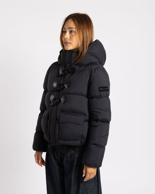 Ganni Mini Puffer Future Nylon Phantom