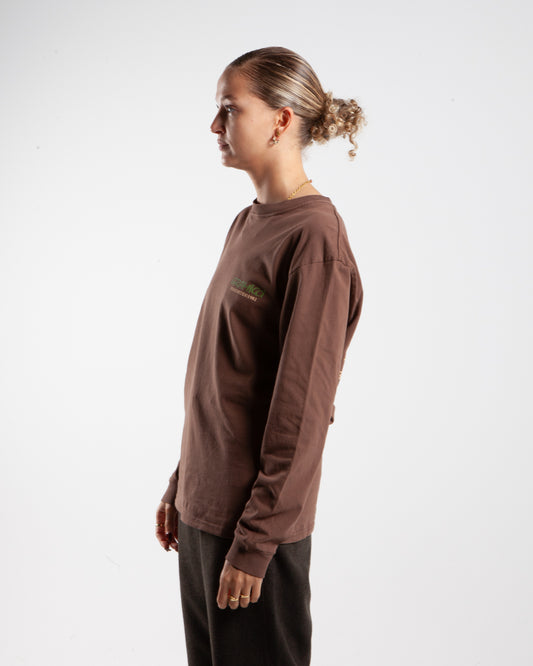 Gramicci Gadget Pant LS Tee Pigment Brown