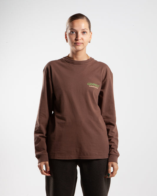 Gramicci Gadget Pant LS Tee Pigment Brown