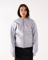 Gramicci Hooded Zip Heather Grey