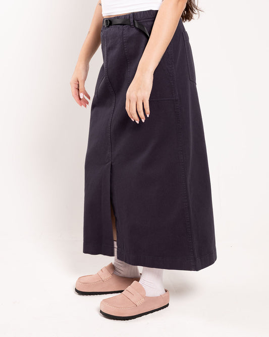 Gramicci Long Baker Skirt Double Navy