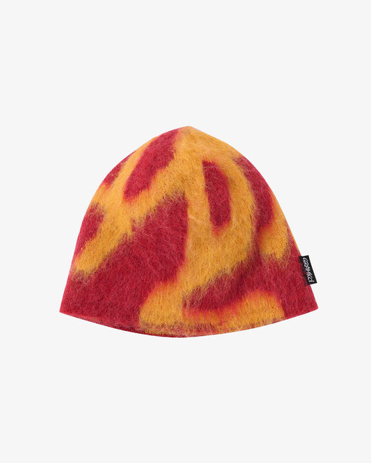 Gramicci Mohair Burly Runningman Beanie Burnt Orange