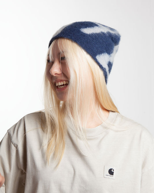 Gramicci Mohair Burly Runningman Beanie Midnight