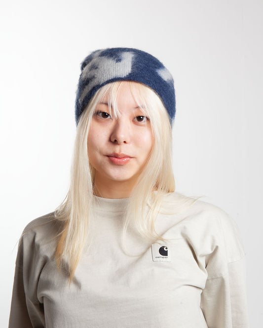 Gramicci Mohair Burly Runningman Beanie Midnight