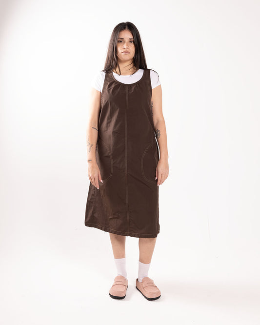 Gramicci Nylon Dress Chocolate