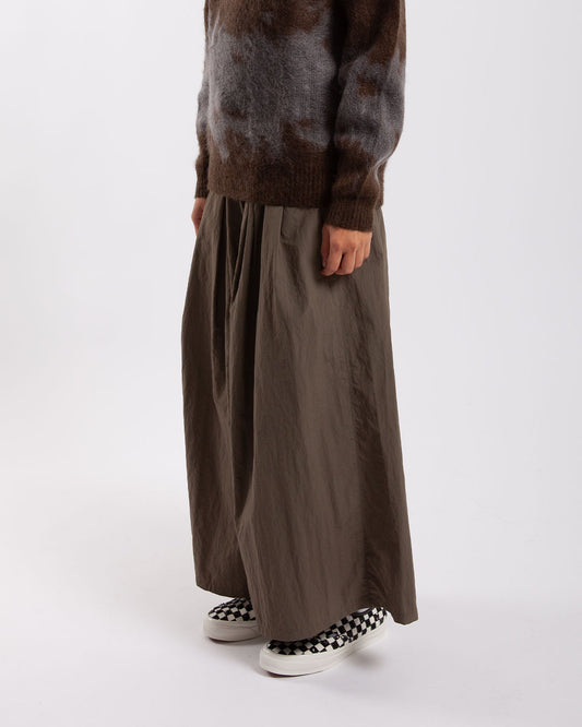 Gramicci Nylon Flare Pant Burnt Olive