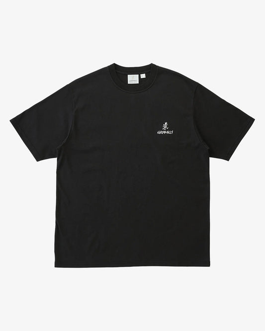 Gramicci One Point Logo Tee Black