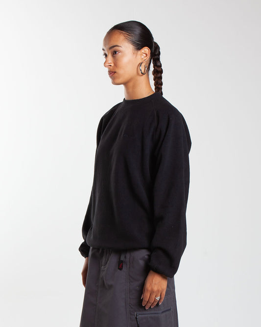 Gramicci Thermal Fleece Crew Black