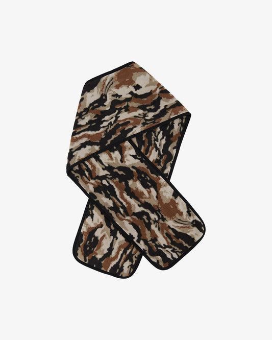 Gramicci Thermal Fleece Scarf Bark Camo