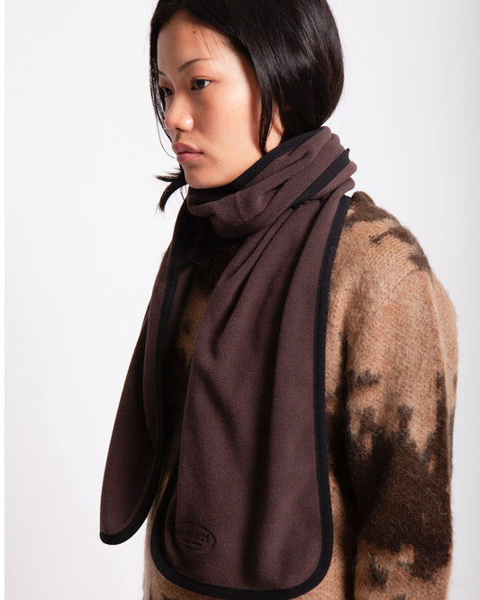Gramicci Thermal Fleece Scarf Deep Brown