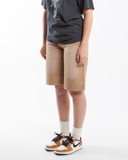 Holzweiler Juno Workwear Shorts Light Brown