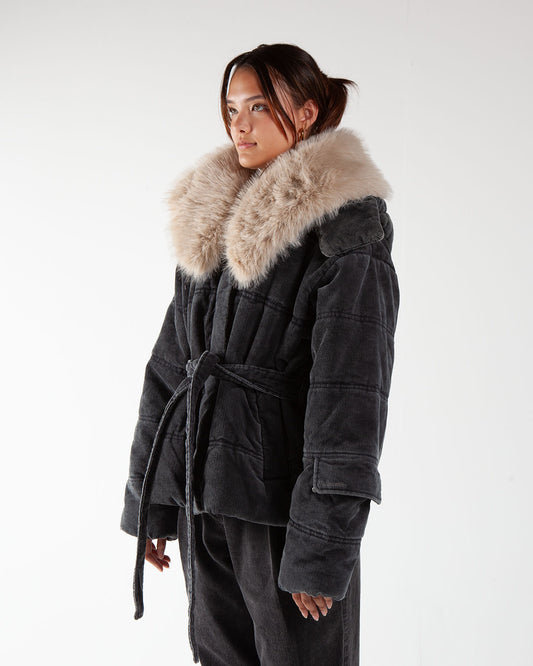 Holzweiler Steilia Corduroy Jacket Black