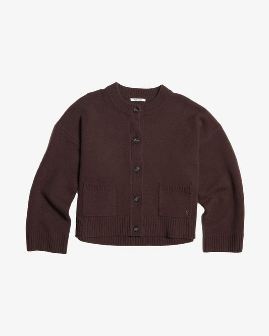 Holzweiler W Wool Cardigan Brown