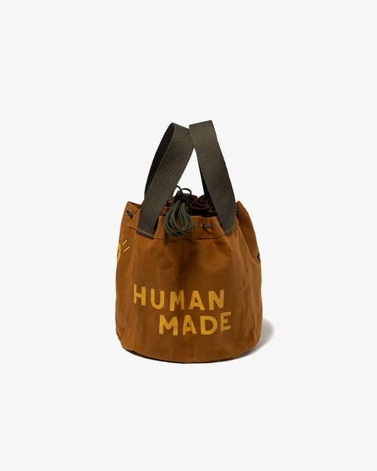 Human Made Drawstring Bag Brown