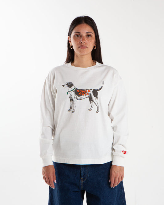 Human Made Graphic L/S Shirt White