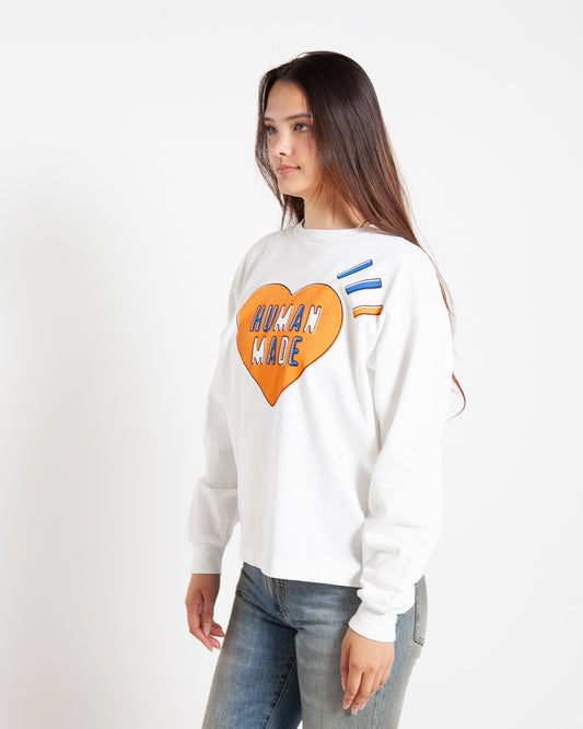 Human Made Graphic L/S T-Shirt White