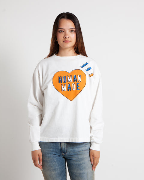 Human Made Graphic L/S T-Shirt White