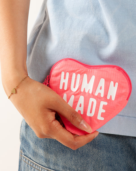 Human Made Heart Shopping Bag Pink