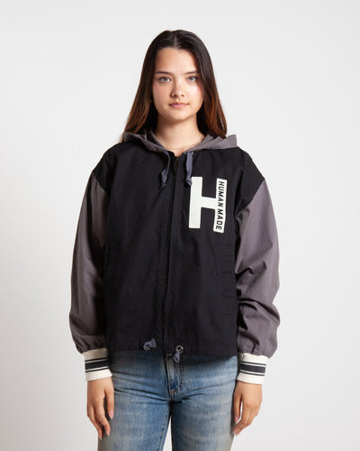 Human Made Hooded Jacket Black