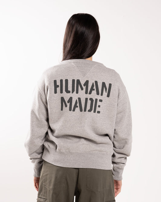 Human Made Military Sweatshirt Gray