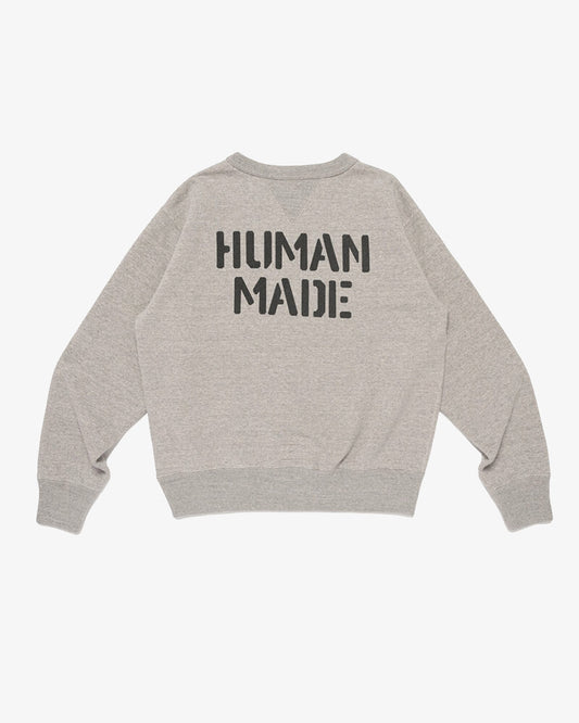 Human Made Military Sweatshirt Gray