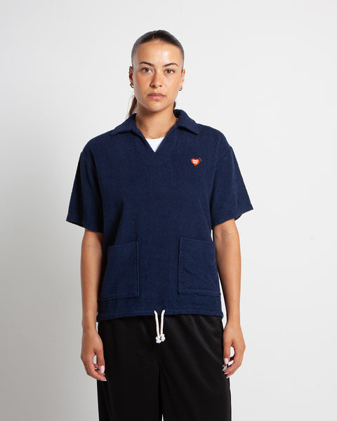HUMAN MADE PILE PULLOVER SHIRT ネイビー Human Made Pile Pullover Shirt Navy