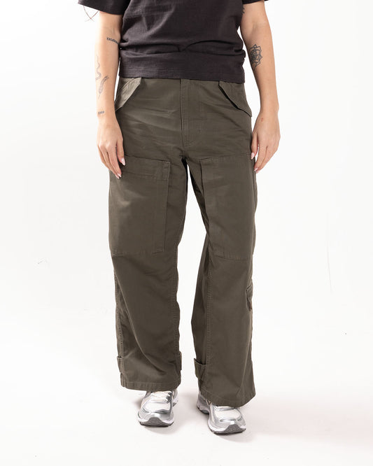 Human Made Wide Military Pants Olive Drab