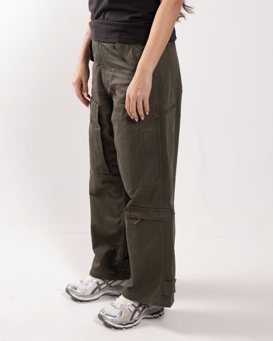 Human Made Wide Military Pants Olive Drab