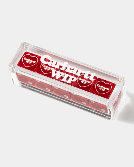 Carhartt WIP Heart Dice Set Scarlet