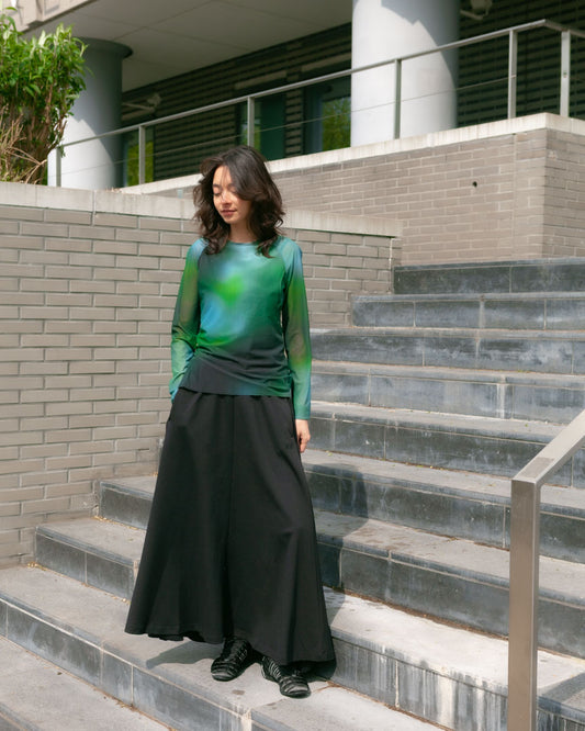 Y-3 3-Stripes Track Skirt Black