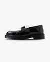Dr. Martens Penton Heart Black/White Patent Lamper Loafer