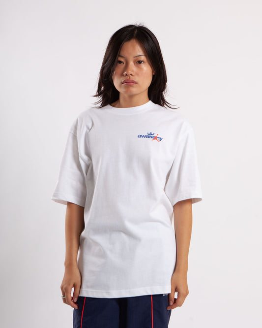 Jordan x Awake NY Tee White Light Blue