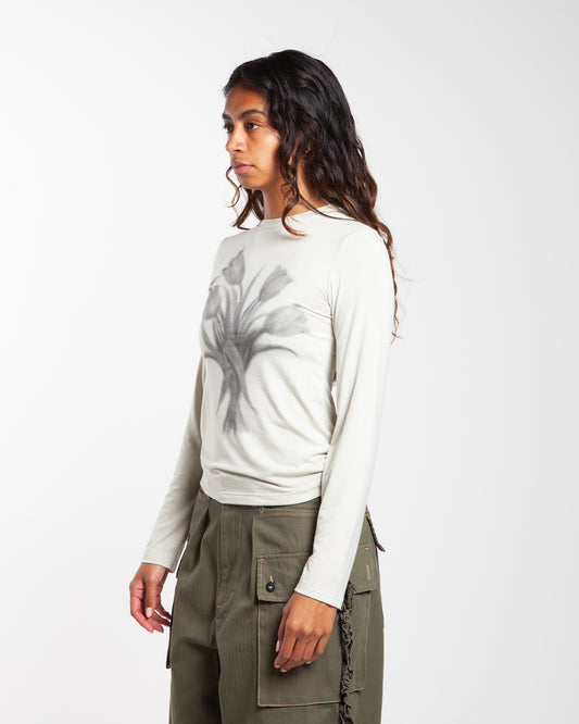 Kijun Romantic Jersey Top Sage