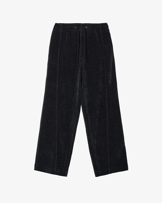Kijun Line Velour Pants Charcoal
